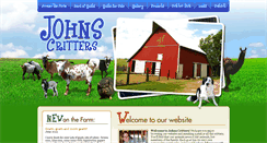 Desktop Screenshot of johnscritters.com